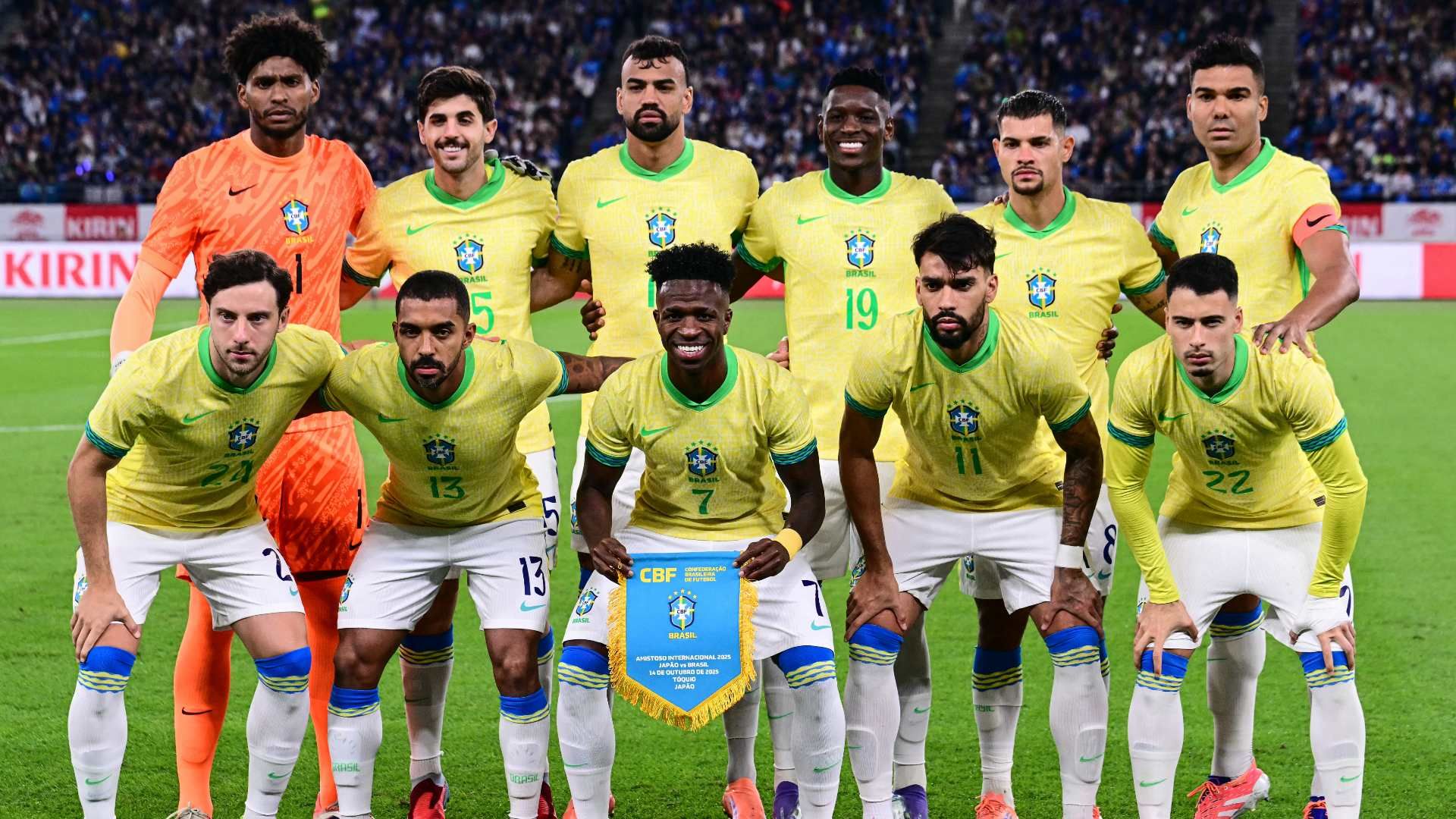 ブラジル代表の11月代表戦メンバーが決定！ 主将マルキーニョスが復帰